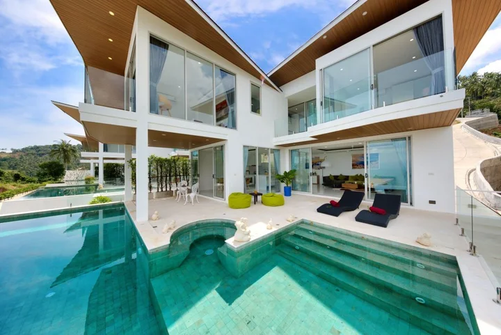 Самуи: Villa Iroxa with Panoramic Sea View
