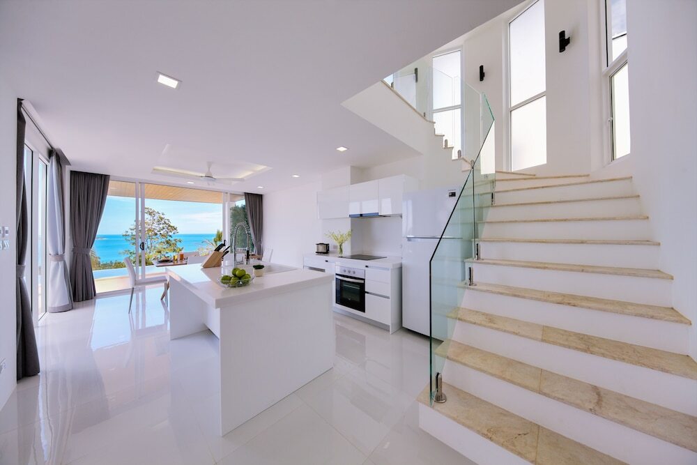 Самуи: Modern styled 3 BR pool Orchid Villa
