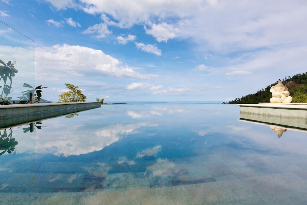 Самуи: Modern styled 3 BR pool Orchid Villa