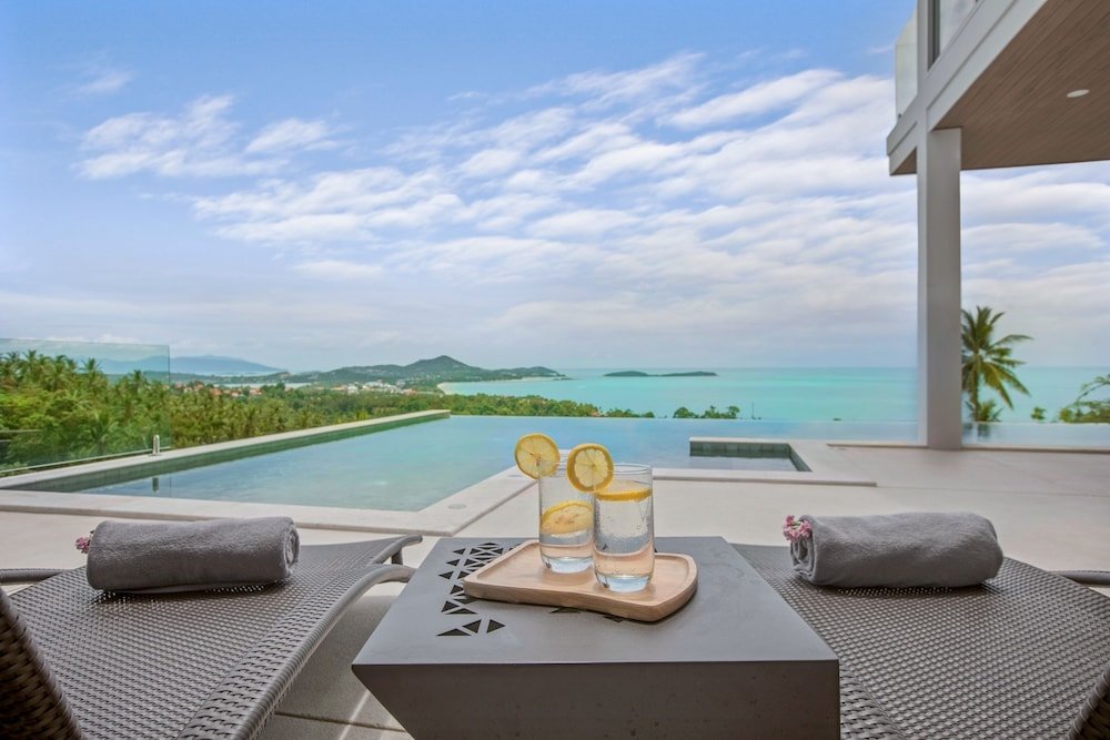 Самуи: Chaweng Hill Site Pool Villa Snow Light