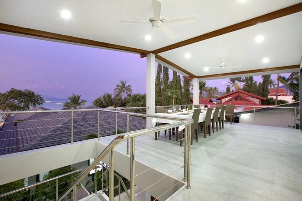 Самуи: 7 Bed Beautiful Beach Front Villa