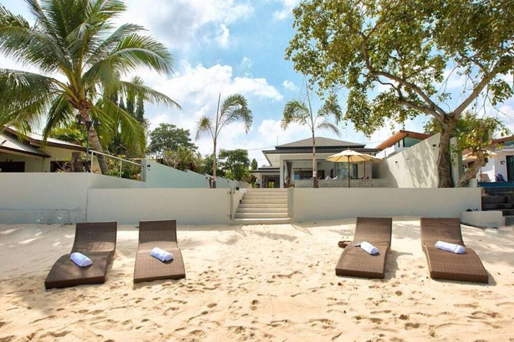 Самуи: 7 Bed Beautiful Beach Front Villa