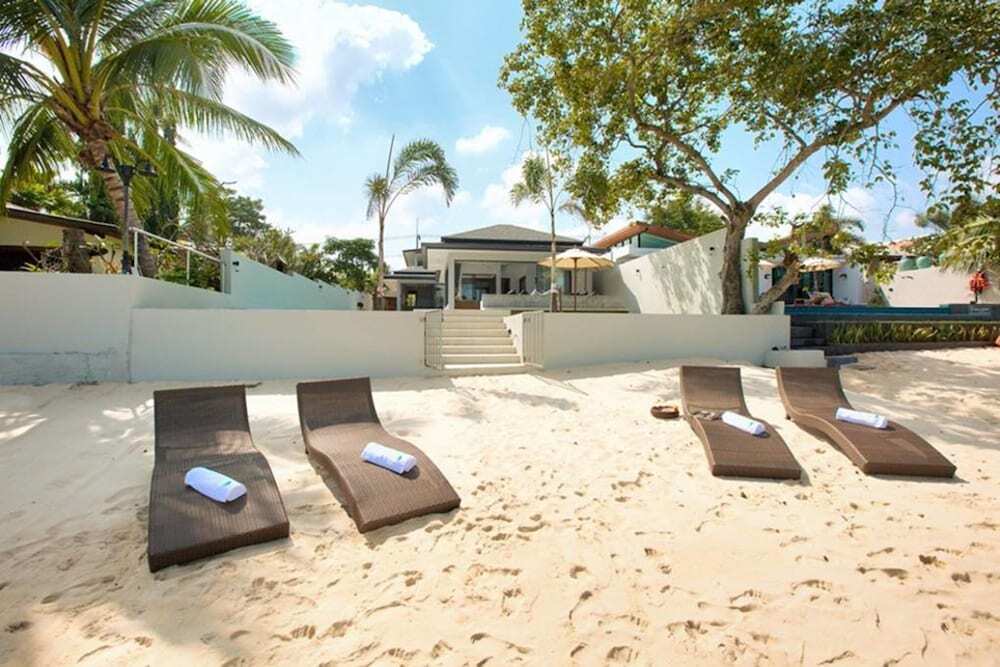 Самуи: 7 Bed Beautiful Beach Front Villa