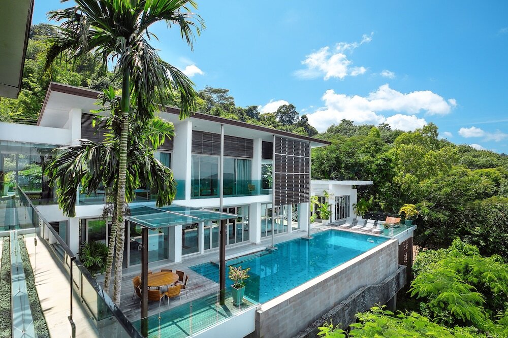 Тхаланг: 4Br Seaview Villa With Gym And Cinema Room