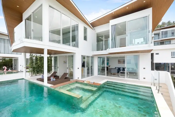 Chaweng Noi Luxury 4br Blue Dream Villa — фото 5