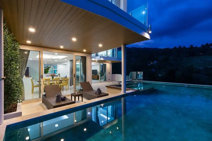 Самуи: Chaweng Noi Luxury 4br Blue Dream Villa