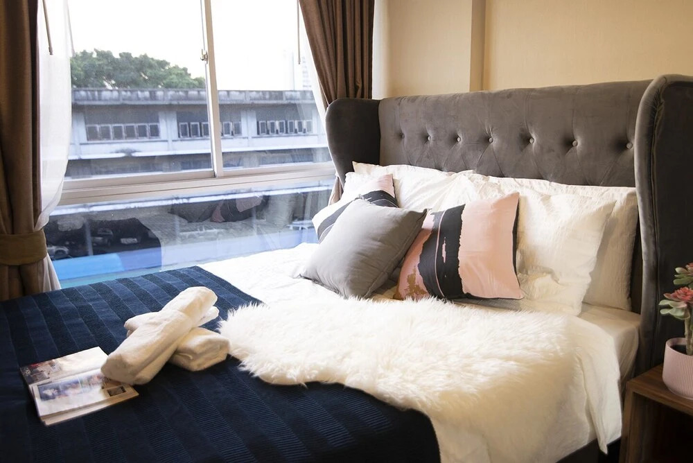 Бангкок: Near BK University Quiet Condo in Rama4 bkb133