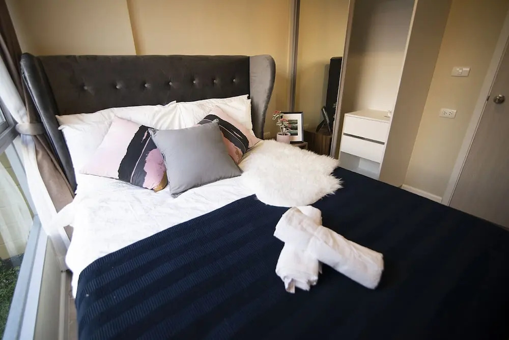 Бангкок: Near BK University Quiet Condo in Rama4 bkb133