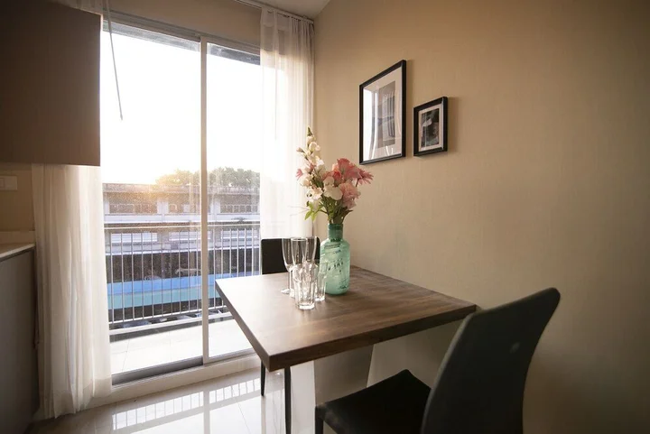 Бангкок: Near BK University Quiet Condo in Rama4 bkb133