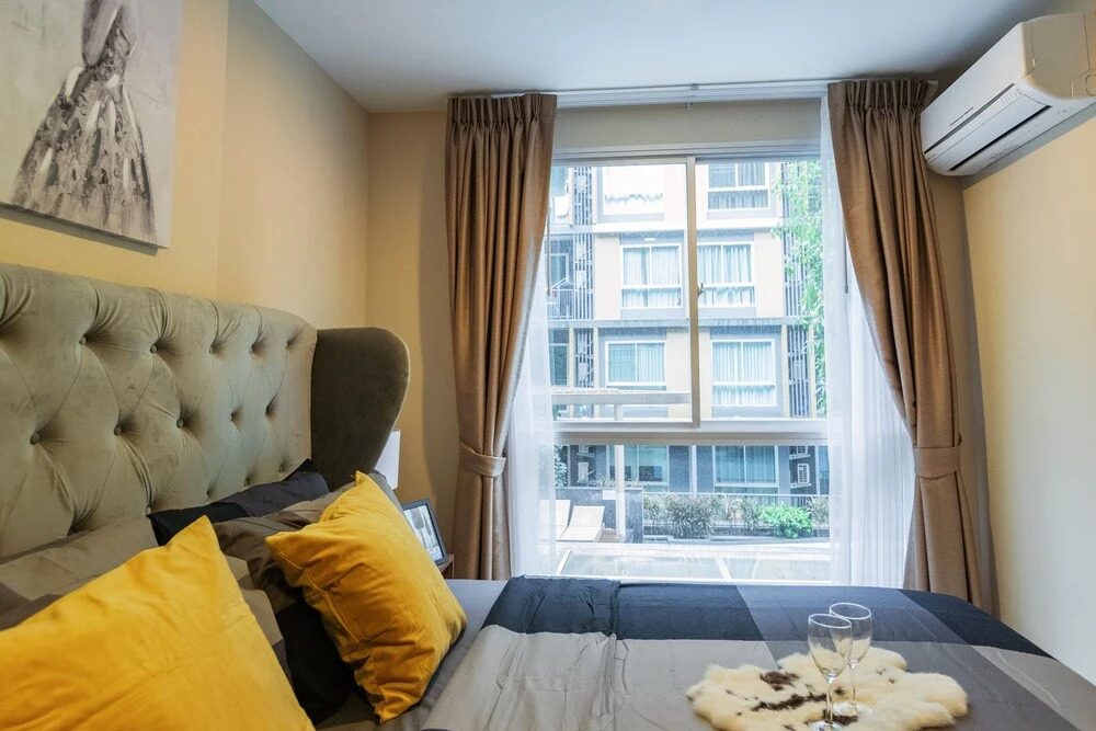Бангкок: Near BK University Quiet Condo in Rama4 bkb136