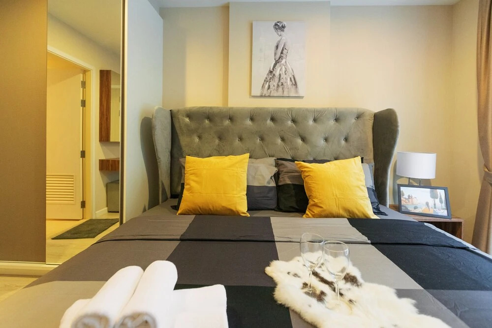 Бангкок: Near BK University Quiet Condo in Rama4 bkb136
