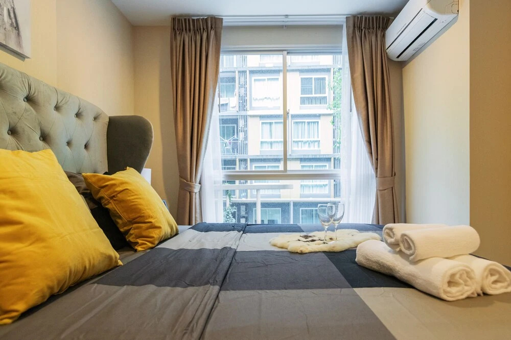 Бангкок: Near BK University Quiet Condo in Rama4 bkb136