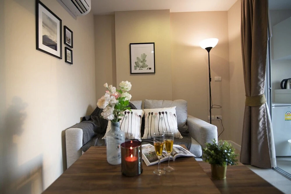 Бангкок: Near BK University Quiet Condo in Rama4 bkb138