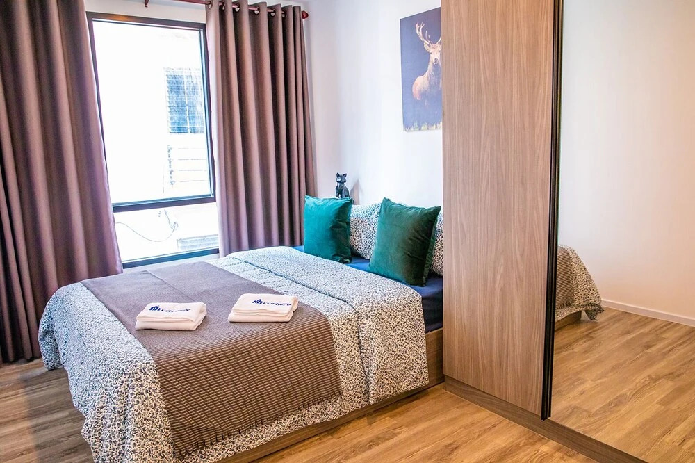 Самутпракан: Apartment 450m from BTS with Sky Pool - bkbloft9