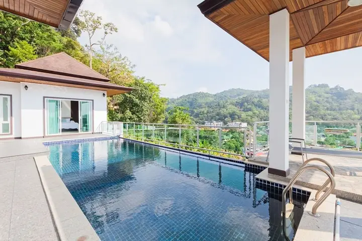 Вилла Panoramic Mountain View Pool Kamala beach — фото 1