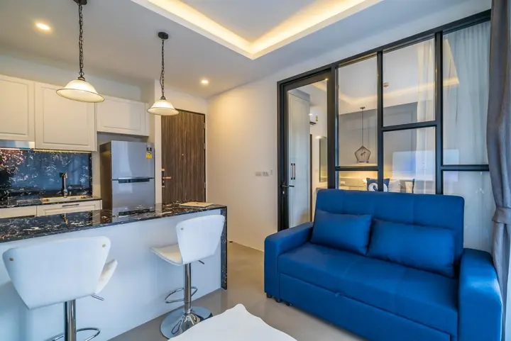 Тхаланг: Palmyrah Surin - 700 meters to the beach!!! Brand new luxury condo, Thalang, Phuket, Thailand