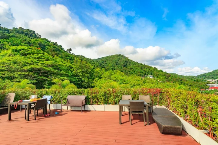 Кату: U208 - Patong Studio with kitchen, pool and private patio., Patong, Phuket, Thailand