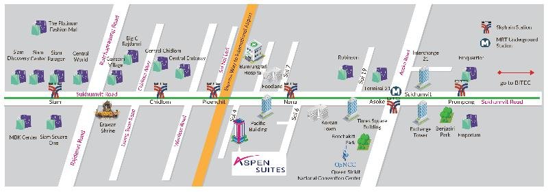 Бангкок: Aspen Suites Sukhumvit 2 (Sha)