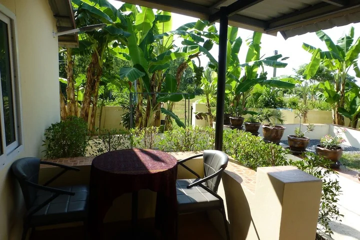 Бан-Мак-Хен: 1 Bedroom Pool Villa Tropical Fruit Garden Fast Wi-fi Smart Tv Home Cooking