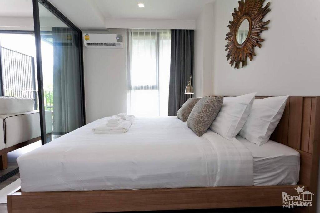 Кату: Modern 1 Br Wifi Pool Walk To Patong Beach