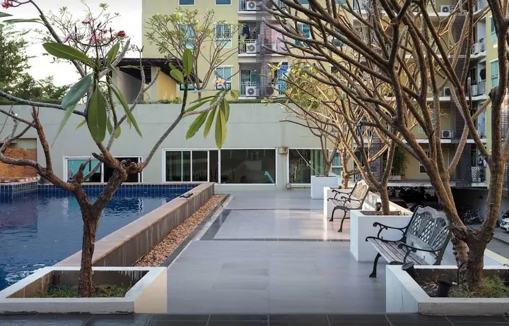 Comfy Room Near Bts Bangna, Free Wifi, Netflix, Pool, Gym — фото 4