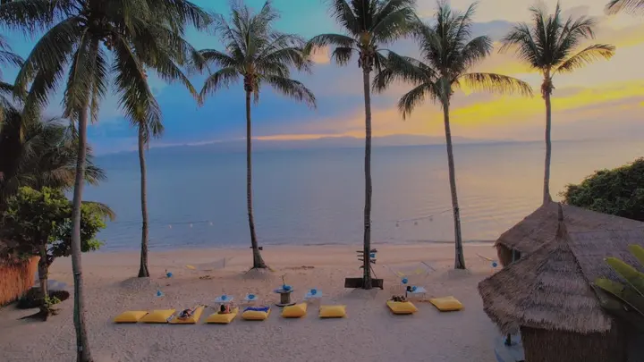 Ко-Пханган: Sea Love Beach Bar und Bungalows