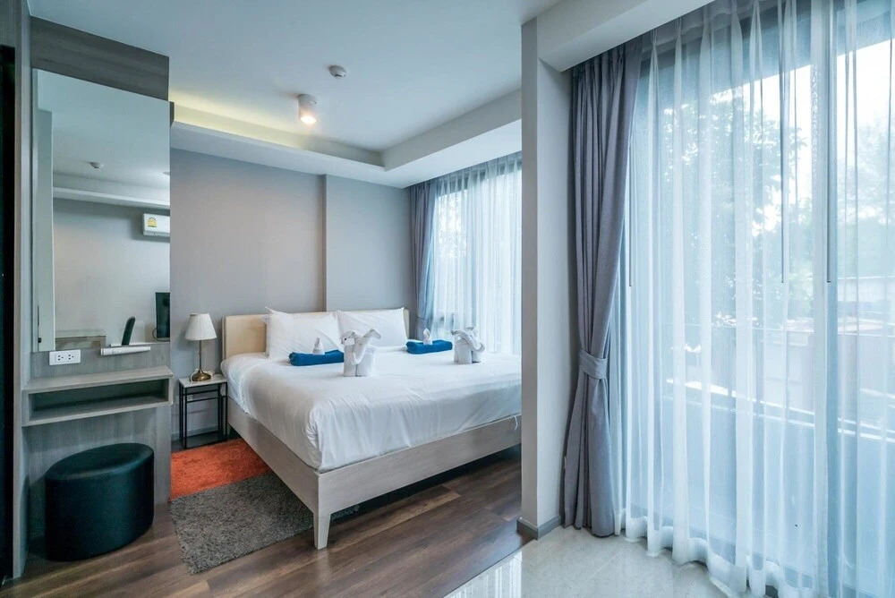 Тхаланг: 6Av 214 - Surin Beach Studio With Pool and gym