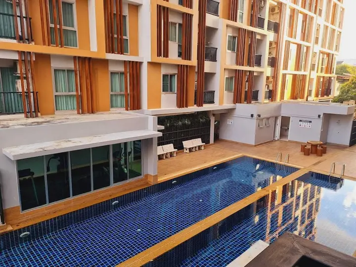 1 Double Bedroom Swimming Pool Apartment for Rent in Udonthani With Gym Laundry — фото 1