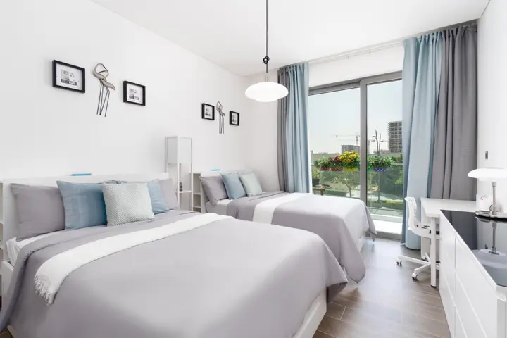 Дубай: Апартаменты SuperHost - Dazzling Apartment With Balcony In Sobha Hartland
