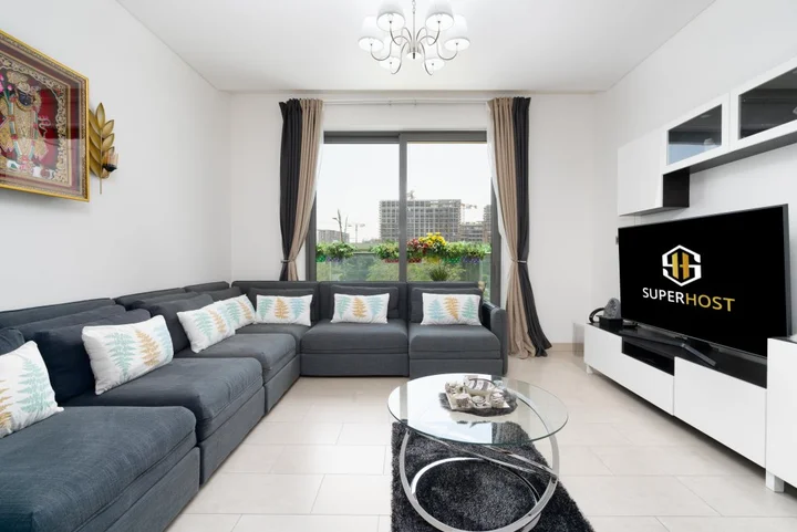Дубай: Апартаменты SuperHost - Dazzling Apartment With Balcony In Sobha Hartland
