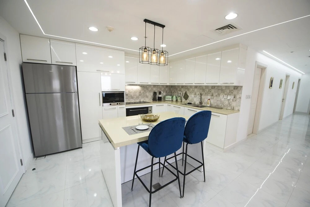 Дубай: PalmBay JBR 4 bedroom sea view apartment