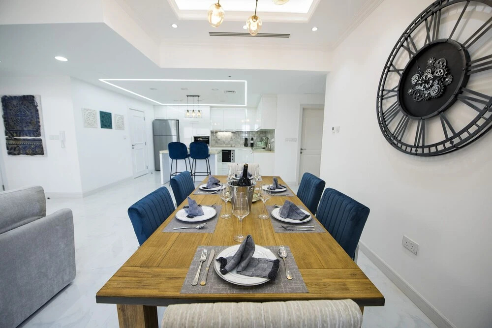 Дубай: PalmBay JBR 4 bedroom sea view apartment