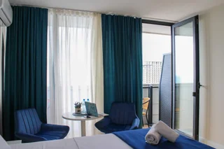 Батуми: Апарт-отель Cozy Seaview Studio in Orbi City