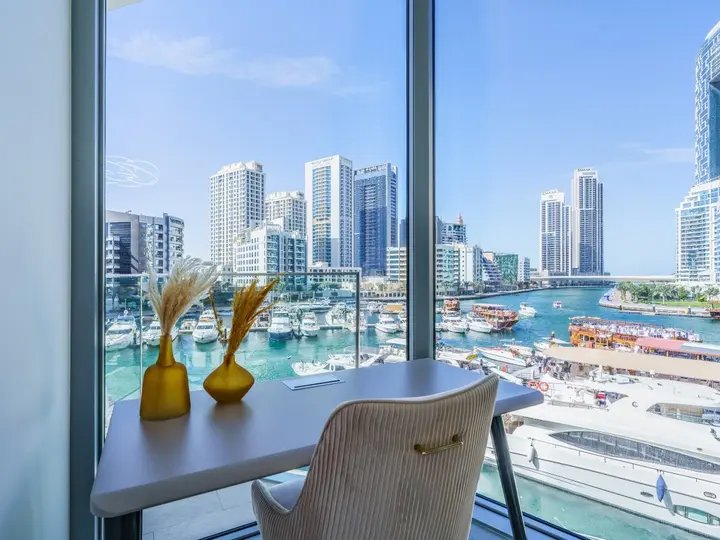 Дубай: Апартаменты Lavish 2BR with Balcony | Full Marina View