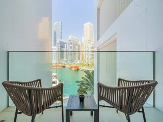 Дубай: Апартаменты Lavish 2BR with Balcony | Full Marina View