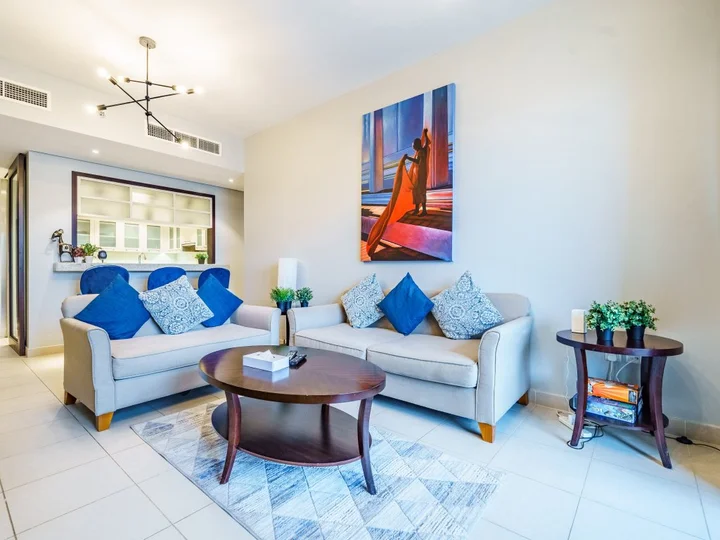 Дубай: Апартаменты Lovely 1BR in Downtown Dubai | Boulevard Central