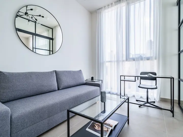 Дубай: Апартаменты Blissful 1BR with Balcony | Collective tower