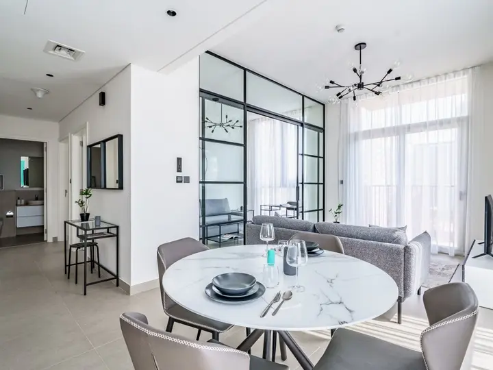 Дубай: Апартаменты Blissful 1BR with Balcony | Collective tower