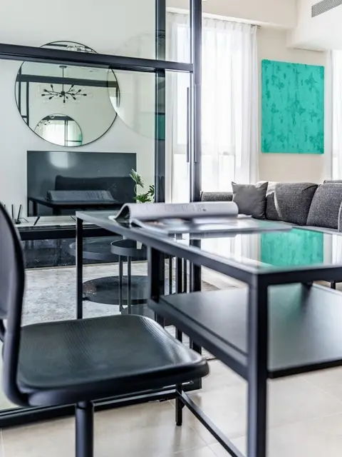 Дубай: Апартаменты Blissful 1BR with Balcony | Collective tower