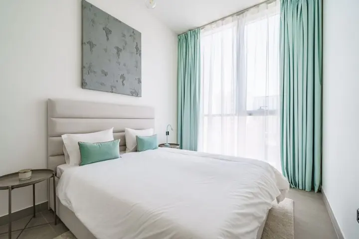 Дубай: Апартаменты Blissful 1BR with Balcony | Collective tower