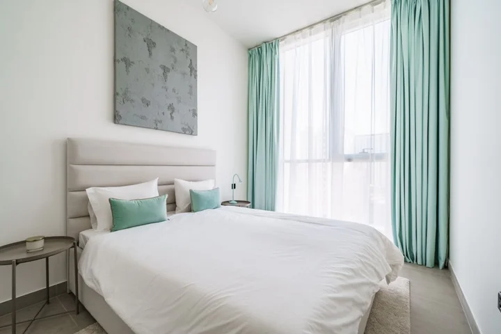 Дубай: Апартаменты Blissful 1BR with Balcony | Collective tower