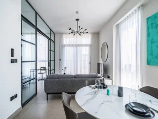 Дубай: Апартаменты Blissful 1BR with Balcony | Collective tower