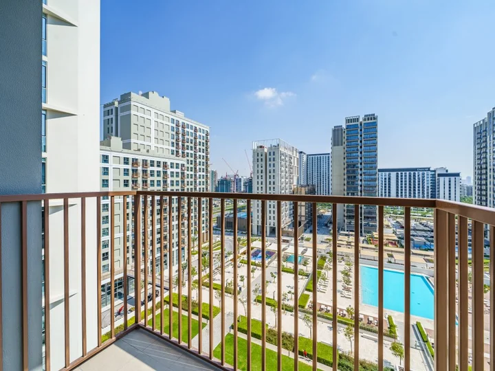 Дубай: Апартаменты Blissful 1BR with Balcony | Collective tower