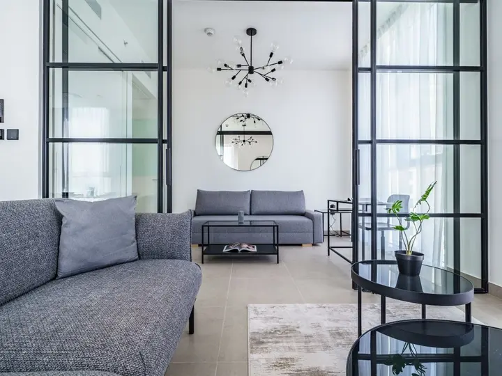 Дубай: Апартаменты Blissful 1BR with Balcony | Collective tower