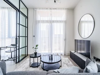 Дубай: Апартаменты Blissful 1BR with Balcony | Collective tower