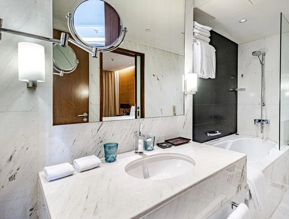 Дубай: The address dubai mall Luxury 1bed balcony
