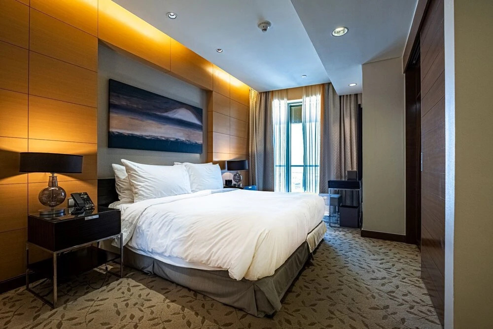 Дубай: The address dubai mall Luxury 1bed balcony