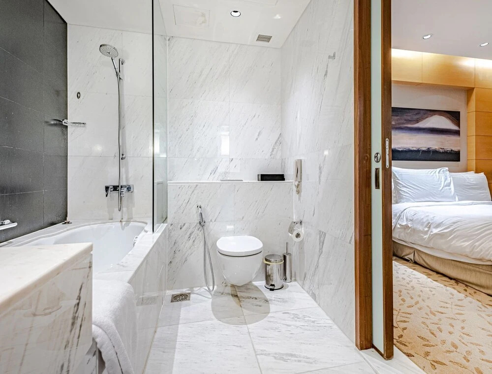 Дубай: The address dubai mall Luxury 1bed balcony