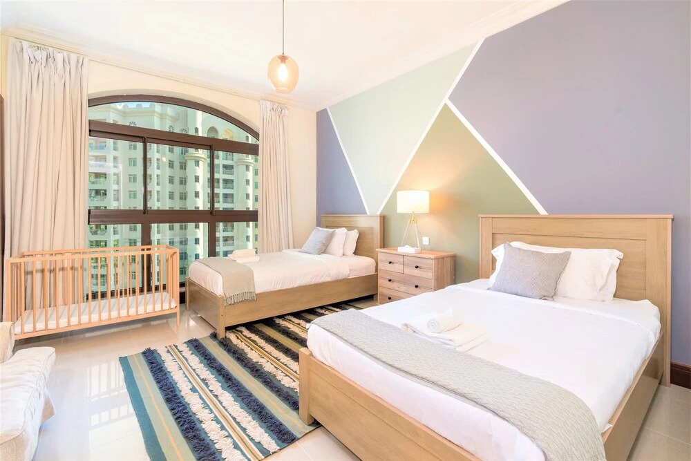Дубай: Luxury sea view 3bedroom Palm Jumeirah