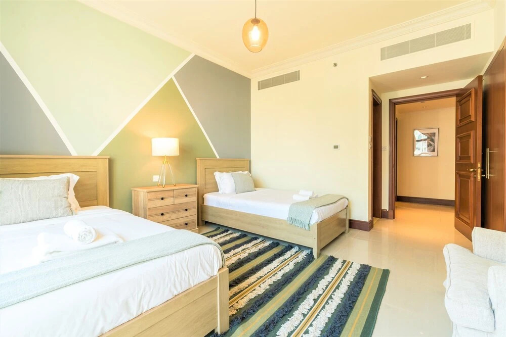 Дубай: Luxury sea view 3bedroom Palm Jumeirah